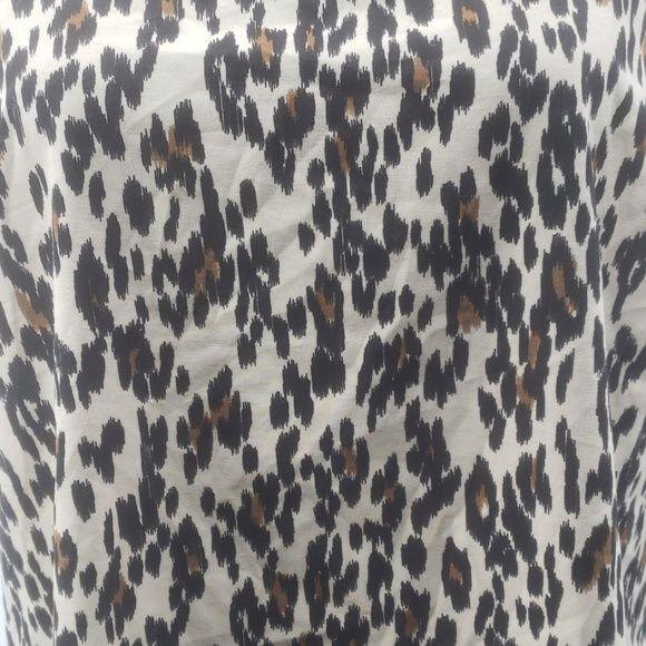 Faded Glory Brown Cream Animal Print Sleeveless Tank Top Size L - Picture 6 of 10